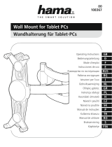 Hama Wall Mount for Tablet PCs Manuale del proprietario