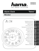 Hama 00186323 Alarm Clock Retro Manuale del proprietario
