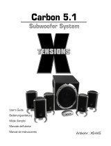 Xtensions Carbon XS-445 Manuale utente