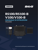 Simrad V100 / V100-B Istruzioni per l'uso