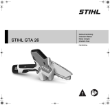 STIHL Cordless garden pruner GTA 26 Manuale utente