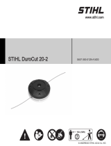 STIHL DuroCut mowing head 20-2 Manuale utente