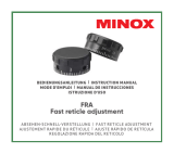 Minox FRA Fast reticle adjustment Manuale utente