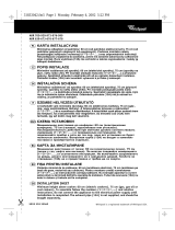 Whirlpool AKR 920 IX Program Chart