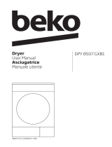Beko DE8433RXC0 Manuale utente