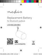 Nedis Replacement Battery for Bluetooth padlock Guida utente