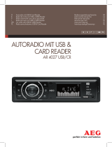 AEG AR 4027 USB Manuale del proprietario