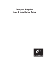 Harman Soundcraft Compact Stagebox User's Installation Manual