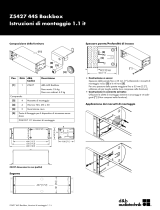 D&B Z5427 44S Backbox Mounting instructions