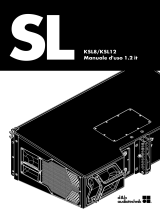 D&B KSL8/KSL12 Manuale del proprietario