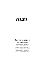 MSI Modern AM241TP 11M Manuale del proprietario