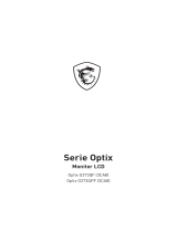 MSI Optix G273QF Manuale del proprietario