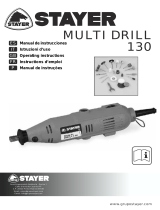 Stayer MULTI DRILL 130 Operating Instructions Manual