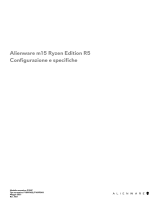 Alienware m15 Ryzen Edition R5 Guida utente