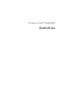 Dell 4320 Projector Manuale del proprietario