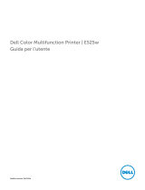 Dell E525w Color Multifunction Printer Guida utente