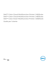 Dell H625cdw Cloud MFP Laser Printer Guida utente