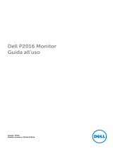 Dell P2016 Guida utente