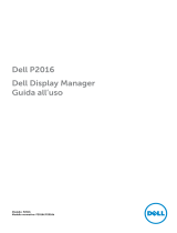 Dell P2016 Guida utente