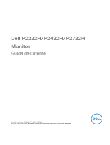 Dell P2222H Guida utente