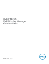 Dell P3221D Guida utente