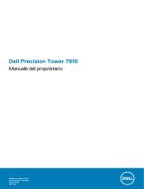 Dell Precision Tower 7810 Manuale del proprietario