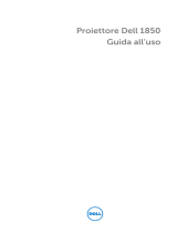 Dell Projector 1850 Guida utente