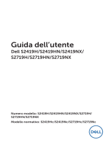 Dell S2719HN Guida utente