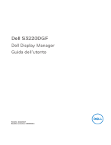Dell S3220DGF Guida utente