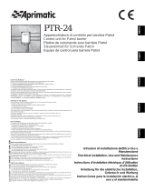Aprimatic PTR-24 Electrical Installation, Use And Maintenance Instructions
