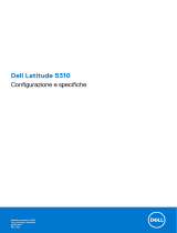 Dell Latitude 5310 Manuale del proprietario