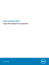 Dell Latitude 5501 Manuale del proprietario