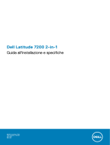 Dell Latitude 7200 2-in-1 Manuale del proprietario