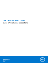 Dell Latitude 7210 2-in-1 Manuale del proprietario