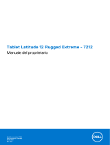 Dell Latitude 7212 Rugged Extreme Manuale del proprietario