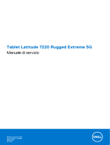 Dell Latitude 7220 Rugged Extreme Manuale del proprietario