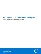 Dell Latitude 7410 Chromebook Enterprise Manuale del proprietario