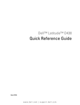 Dell Latitude D430 Guida Rapida