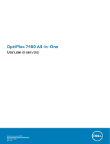 Dell OptiPlex 7480 All-In-One Manuale del proprietario
