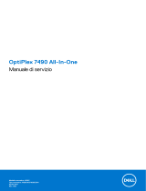 Dell OptiPlex 7490 All-In-One Manuale del proprietario