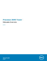 Dell Precision 3640 Tower Manuale del proprietario