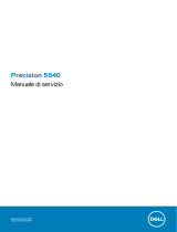 Dell Precision 5540 Manuale utente