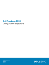 Dell Precision 5550 Manuale del proprietario