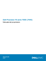 Dell Precision 7510 Manuale del proprietario
