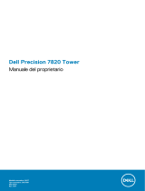 Dell Precision 7820 Tower Manuale del proprietario