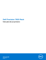 Dell Precision 7920 Rack Manuale del proprietario