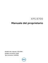 Dell XPS 8700 Manuale del proprietario