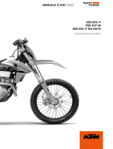 KTM 350 EXC-F Six Days 2022 Manuale del proprietario