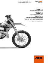 KTM 300 EXC Six Days TPI 2022 Manuale del proprietario