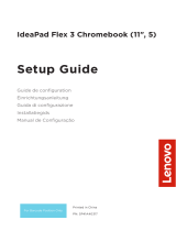 Mode d'Emploi Lenovo SérieIdeaPad Flex 3 Chromebook